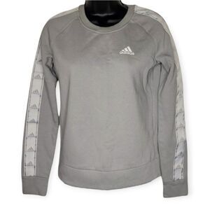 Adidas Vintage Look Grey Faded Sweatshirt Women's‎ Size XS